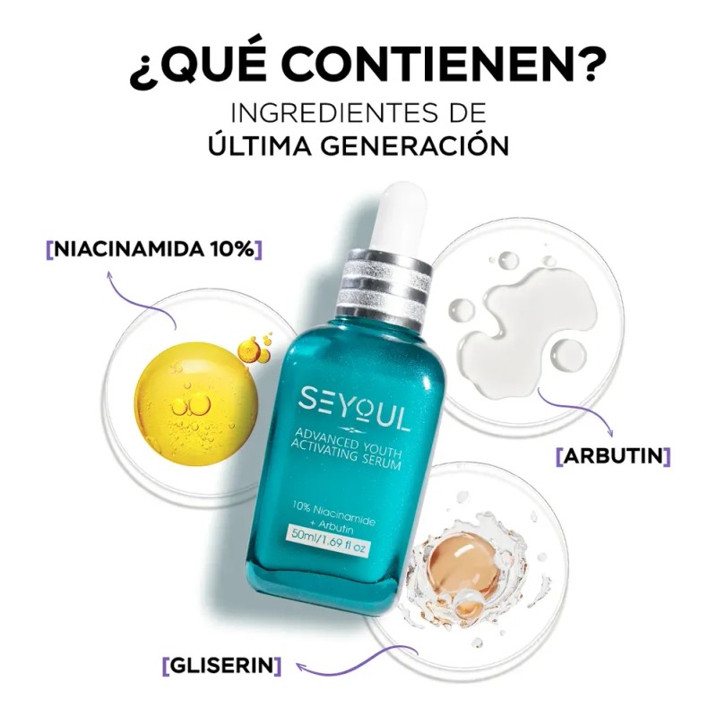 Seyoul Sérum Facial Rejuvenecedor Con 10% Niacinamida