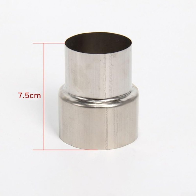 Stainless Steel Smoke Connector Liner Reducer Pipe Connector Chimney Adapter