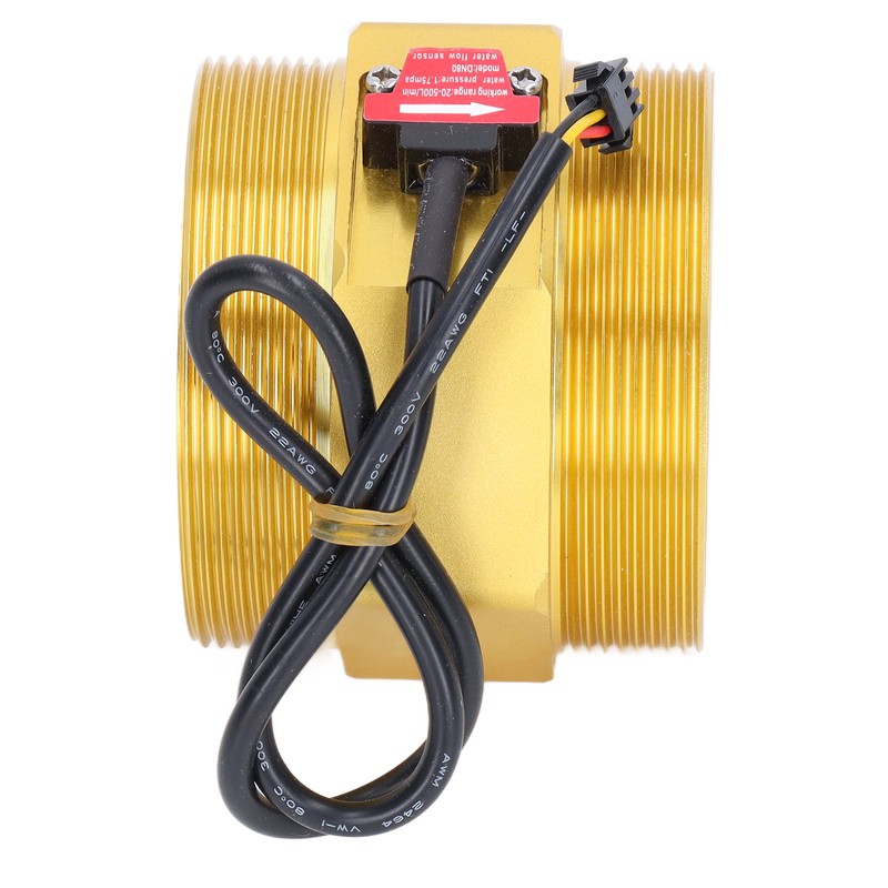 Water Flow Sensor 3in Turbine Flowmeter Induction Switch for Irrigation