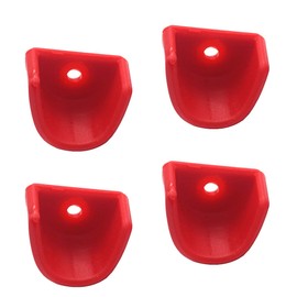 ShareGoo RC - Protector de absorción de impactos para HSP HPI Axial Himoto Traxxas Redcat Racing 1/8 RC coche Monster Truck Buggy (rojo)