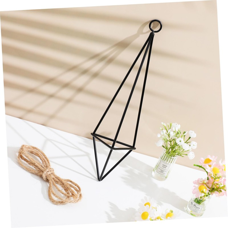 BESPORTBLE 4Pcs Hanging Planter Geometric Air Plant Holders for Wall