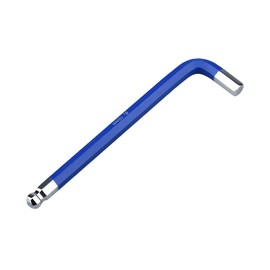 FOCMKEAS 10mm Ball End Hex Key Allen Wrench,Internal Hexagonal Wrench, L Shaped Long Arm S2 Steel Repairing Tool，Deep Blue