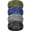 ThunderFit Silicone Wedding Rings for Men, Rubber Engagement Bands 9mm
