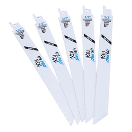 225mm Reciprocating Bi-Metal Saw Blade 14 TPI Cutting Metal Steel Fast Cut 5pk