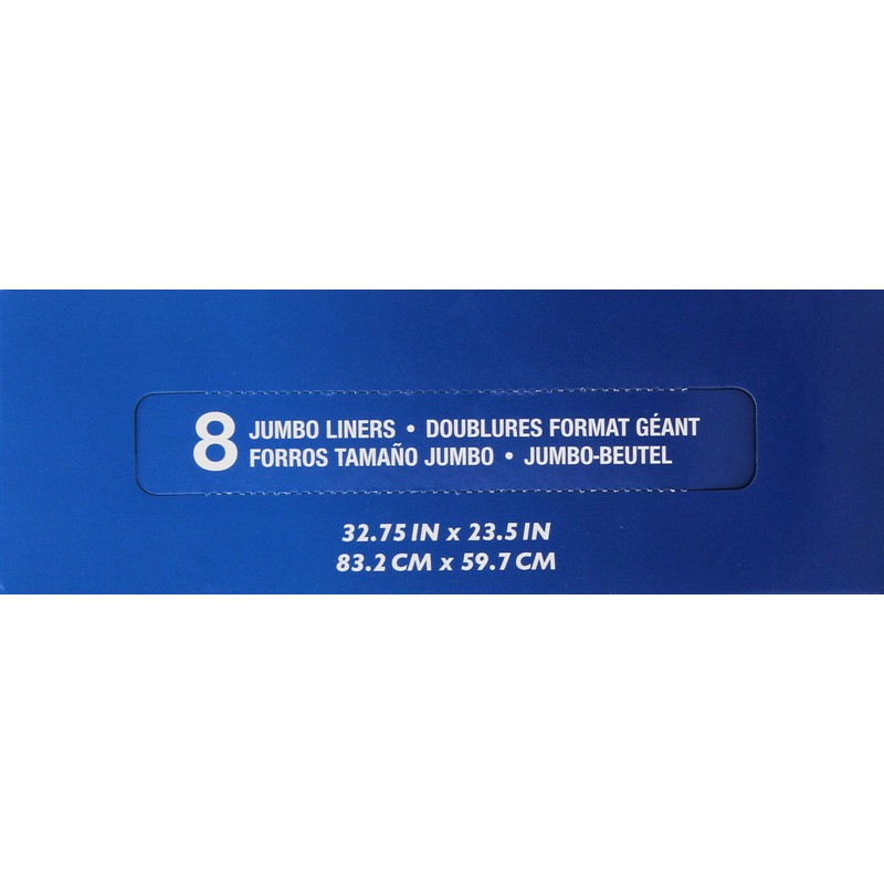 Petmate TOP ENTRY LITTER PAN LINERS Dark Grey 8 Count