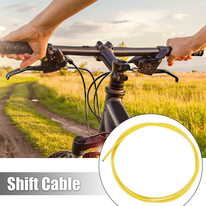 X AUTOHAUX Bicycle Shift Cable Cover Shift Cable Tube Kit