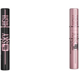 Maybelline Mascara Sky High Cosmic Black Lavable + Mascara lash sensational sky high lavable Negro