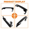 GoaMotors 4PCS Exterior Door Handles for Hyundai Sonata 2006-2010 New