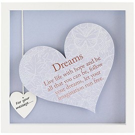 Arora 7606 Said with Sentiment Heart Frame, Multi-Colour, One Size