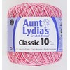 Coats Crochet Aunt Lydia's Crochet, Cotton Classic Size 10, Shades of Pink (154-15)