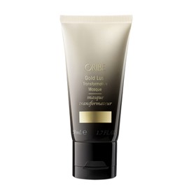 Oribe Gold Lust Transformative Hair Mask - Deep Conditioning Treatment Mask for Dry & Damaged Hair - Strengthens & Repairs Damage - Softens, Smooths & Adds Shine - Travel Size - 1.7 oz