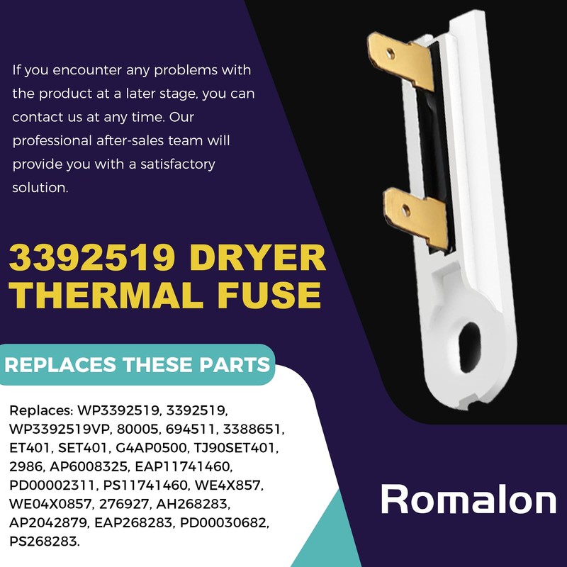 UPGRADE HEATING PLATE WP3387747 W11344457 Dryer Heating Element Kit For