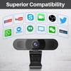 EMEET 3 in 1 Webcam - 1080P Webcam with Microphone