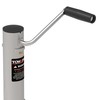TOWKING 8" Spoke Wheel Trailer Jack, 10" Vertical Movement, 1500