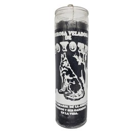 Generic Coyote Black 7 Day Ritual Glass Candle
