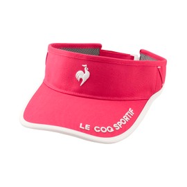 Cox Sportif LG5SCP51L Women's Sun Visor, Ear Curve, Simple, Cool to Touch, Antibacterial, Golf, PK00 (Pink)