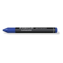 Staedtler 236 Lumocolor Omnigraph Marking Crayons Indelible Smudgeproof Blue Ref 2363 [Pack 12]