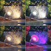 ledscom.de DUK Garden Spotlight for Outdoor Use, IP65, Plug, Grey,
