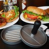 Burger Press with 100PCS Wax Papers Set Non-Stick Patty Maker