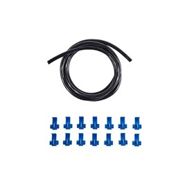 Ring Automotive 12N Seven Core Cable - Pre-Cut Black 2 Metre Length Cable Complete With 7 Fast Fit Connectors