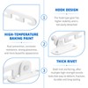 Anseom Pack of 2 Window Stoppers, Tilting Window Protection for