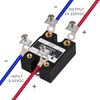 Heschen Single Phase DC/DC Solid State Relay SSR-40DD Input 4-32VDC