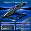 Ultimate RGB Gaming Laptop Cooling Pad with 15 Silent Fans