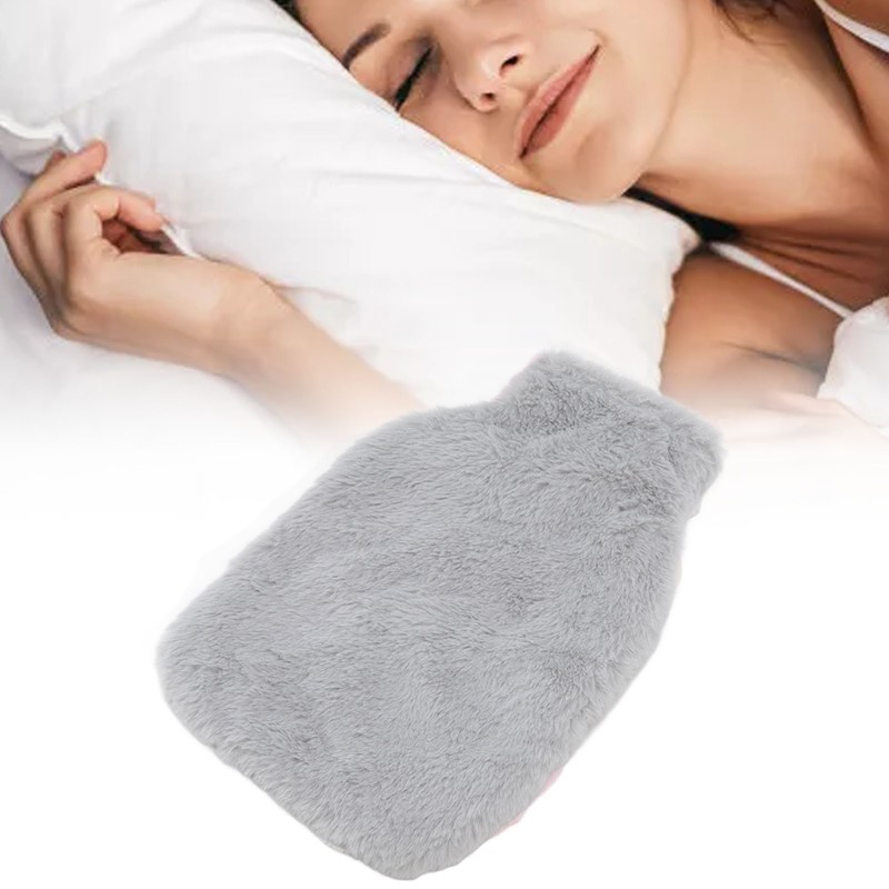 2000ML Hot Water Jug Bag Rubber Double Sided Hand Inserted