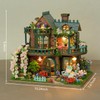 Meideh DIY Miniature House Kit - Wooden Miniature Dollhouse Kit