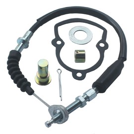 KIPA Kit de cable de freno trasero para Yamaha YFS200 Blaster 200 ATV 1988-2001 (no apto para un brazo basculante extendido de +4 pulgadas)