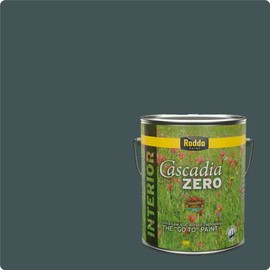 Rodda Paint CASCADIA ZERO Interior Semigloss Low VOC Paint & Primer in One, 1-Gallon, Deep Water