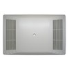 Broan S97013581 Bathroom Fan Cover Grille Assembly Kit, White
