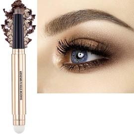 Metiplou Brown Eyeshadow Stick Eyeliner pencil For Eye Makeup Cream Shimmer Smooth Glitter Dark Light Matte Single Crayon Primer Palette Hypoallergenic Natural Waterproof Long Lasting Eyeshadow 07