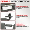 Unbranded Sun Visor Passenger Side Right Dark Gray for Honda