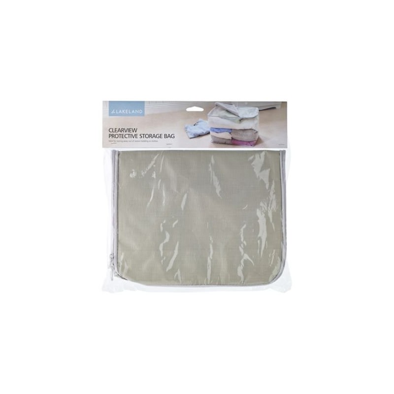 Lakeland Clear Protective Clothes & Duvet Zip Storage Bag 52L