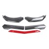 For Chrysler 300 2005-20 Front Bumper Lip Splitter Spoiler carbon