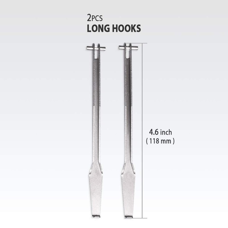 FIRSTINFO 2 PCS 118mm Long Hooks for our Crank Camshaft