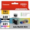 TINKSSW PG-240XL CL-241XL Ink Refill Compatible for Canon 240XL 241XL