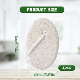Natural Pumice Stone, 2 Pieces Foot Care, Pumice Stone Foot Care, Callus Remover, Coarse Callus, Pumice Stone, Pumice Stone Callus Remover, Natural Foot for Foot Care or Hand