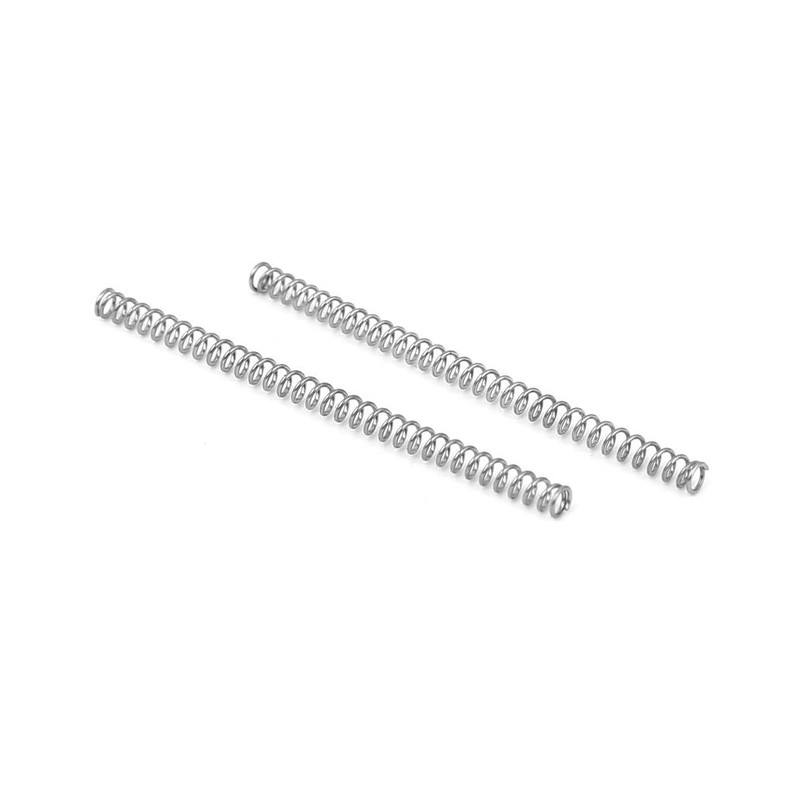 Unifizz Compression Spring,10 Pcs 304 Stainless Steel, 2mm OD, 0.3mm