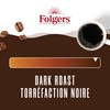 Folgers Intensely Dark Extra Dark Roast Coffee, Single-Serve K-Cup Pods