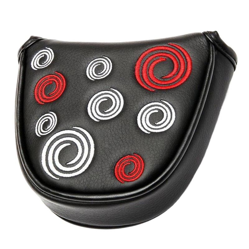 Stylish Magnetic Closure Half Round for Golf Headcover PU Leather