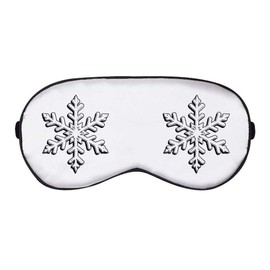 Azeeda 'Schneeflocke' Schlaf- / Reise-Augenmaske (EY00027353)