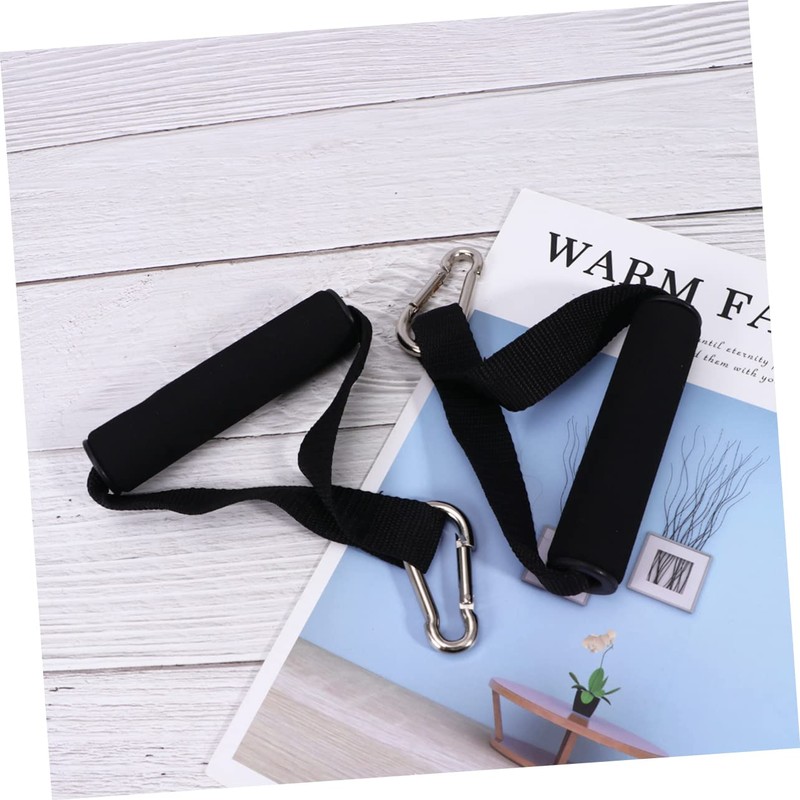 Totority 2 Pairs Durable Workout Band Handles for Resistance Bands