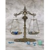 Manufacturing Room Balance Scales Scale Object (Kraft Type, Brass Miniature),