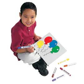 Fun Express Draw & Write Dry Erase Lap Boards - Bulk 60 Pc