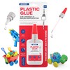 GH1200 (2-in-1) Super Glue for Plastic with Brush Applicator &