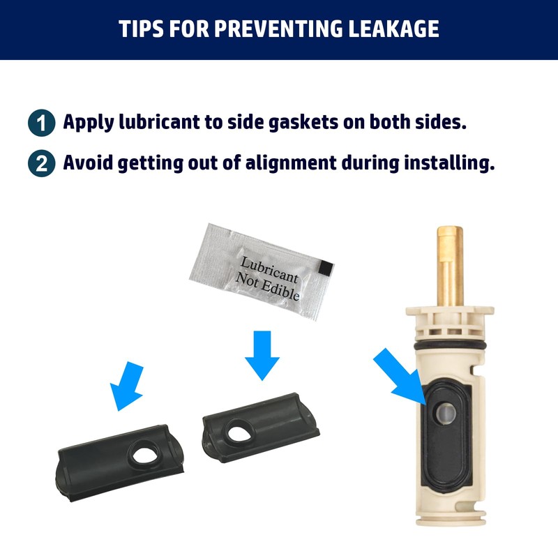 2 Pack Replacement Cartridge for 1222, Replacement Part Compatible with