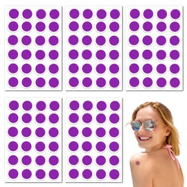 UV Detection Patch, UV Check Sheet (120 Sheets), UV Seal, Detection UV Strength, Color Changing Stickers, UV Sensing, Perfect for Outdoors, Travel, Climbing, Beach