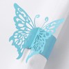 MORGIANA 3D Butterfly Napkin Ring Matt, 50pcs Disposable Paper Napkin